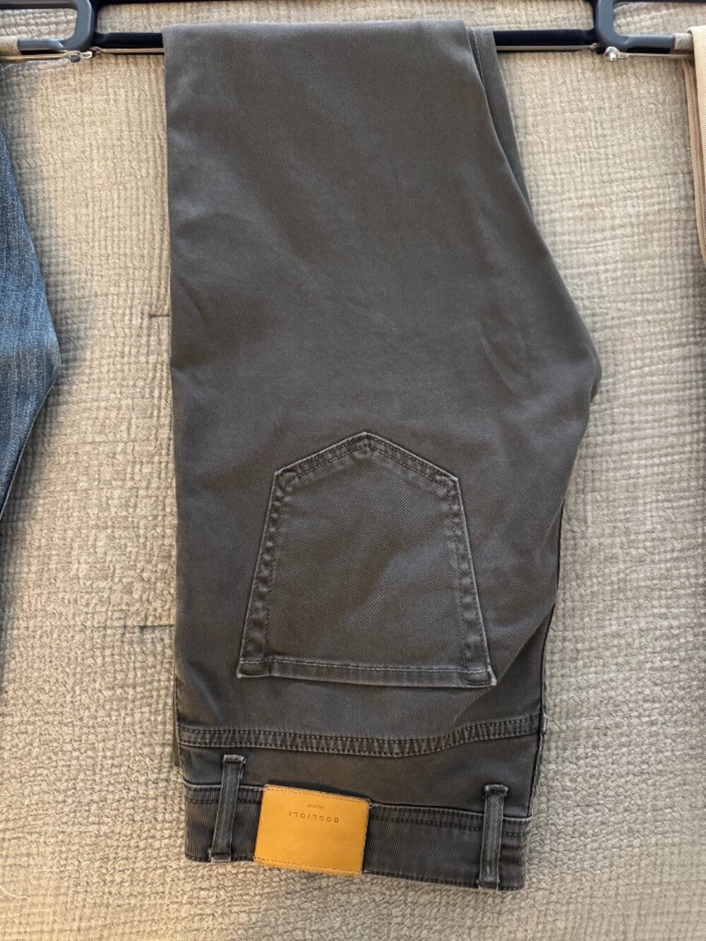 Boglioli Slim-Fit Straight-Leg Cotton-Blend Twill Trousers